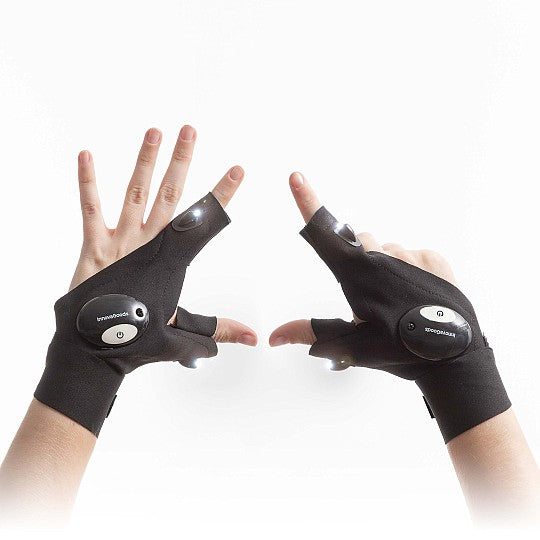 GUANTES CON LUZ LED 🧤🔦