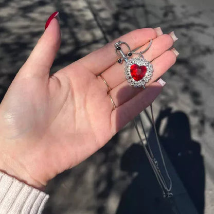 COLLAR PAREJA: ESPADA + CORAZÓN ❤️‍🔥⚔️