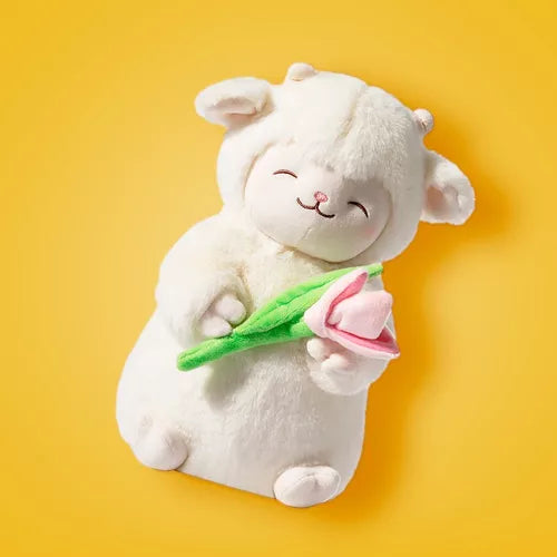 PELUCHE CORDERITO TULIPÁN 🐑🌷