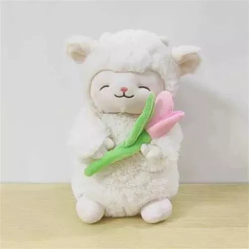 PELUCHE CORDERITO TULIPÁN 🐑🌷