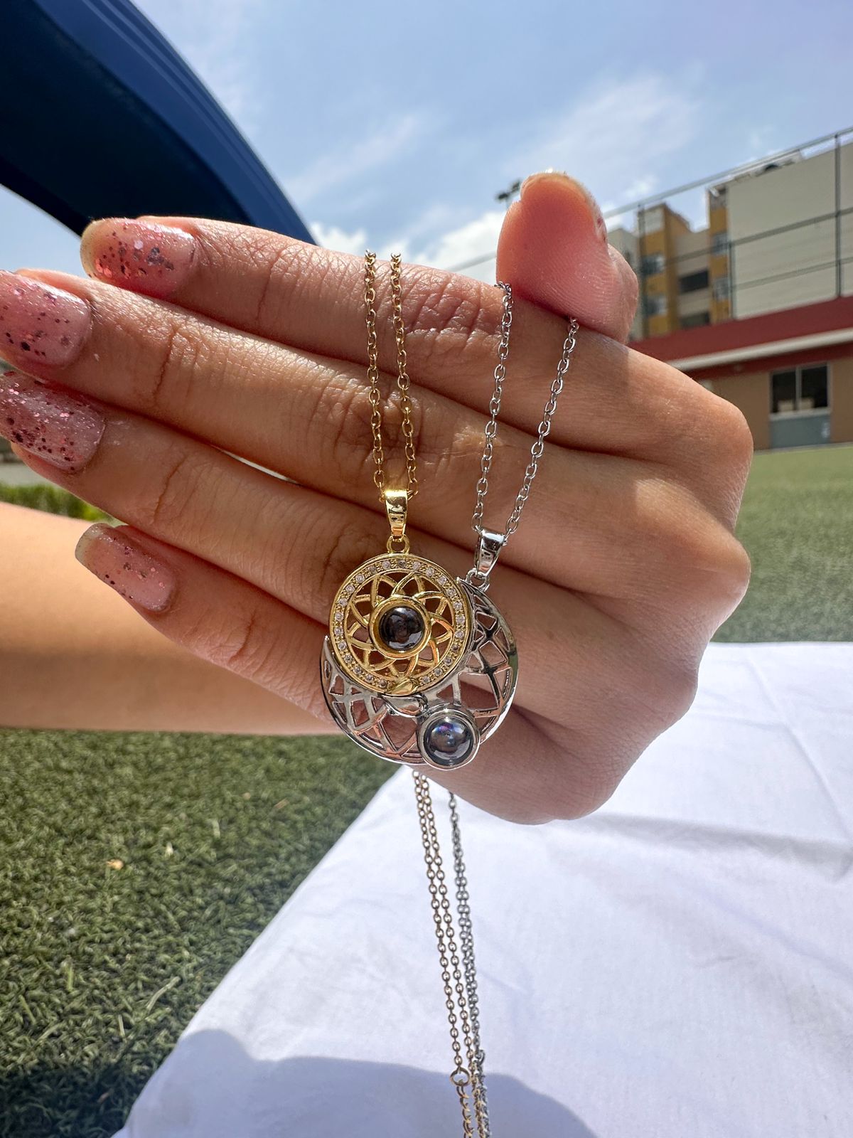 COLLAR PAREJA SOL Y LUNA  ☀️🌙