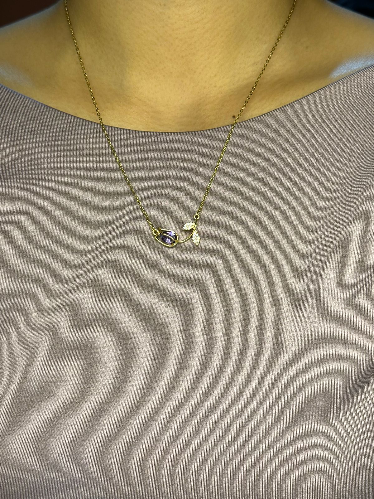 SET COLLAR + PULSERA TULIPAN 🌷